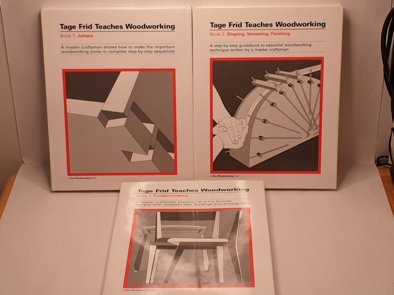 Tage Frid Teaches Woodworking - 3 Books Carousel 1