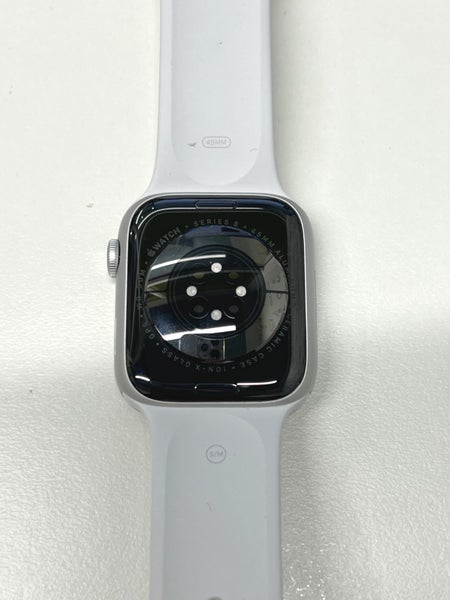 DT Deal! Apple Watch Series 8 45mm (GPS) Silver with White Sport Band (S/M) Carousel 3