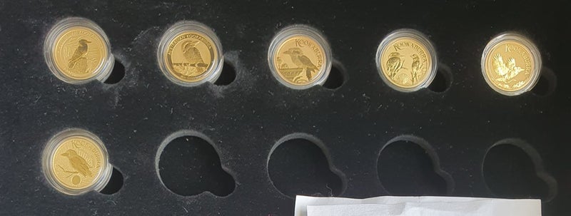 2020-2025 1/10 Gold Kookaburras (x6) Carousel 9