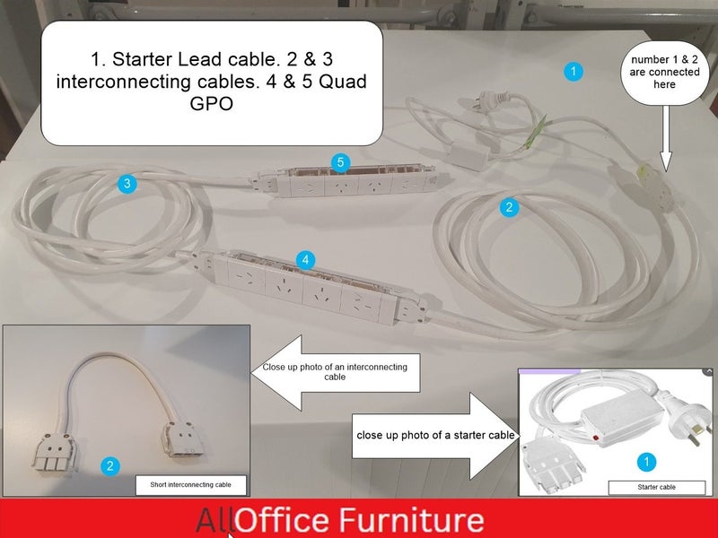 CMS Interconnecting cable / Soft Wiring Cable / 2.m Carousel 2