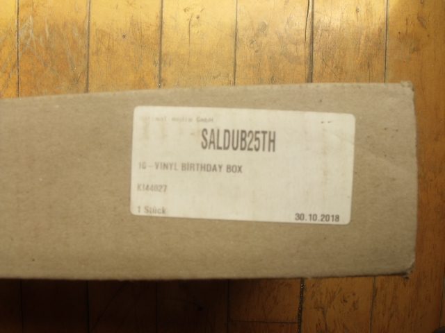 Salmonella Dub 25th birthday unopened box.64626757844995111