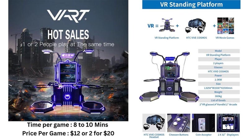 VR Machines - Working - Set of 3 Carousel 1