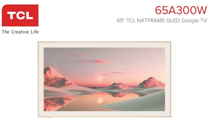 65" TCL NXT FRAME QLED Google TV64626832173827110