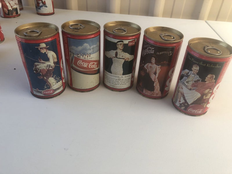 Coke cans 100 centennial Carousel 1