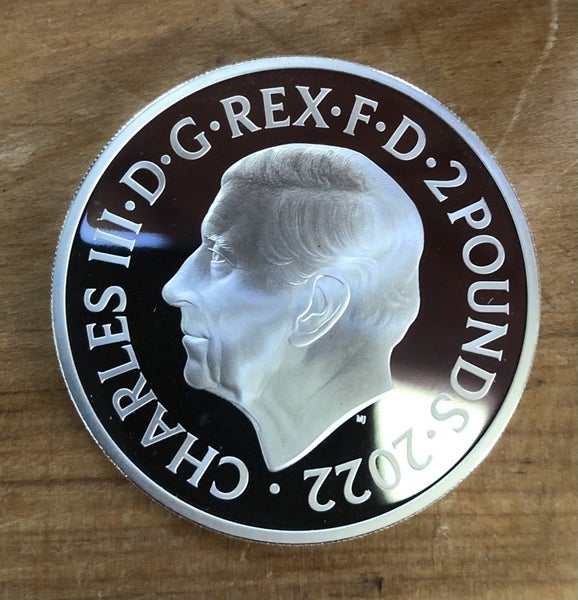 2002 UK 1oz Silver Proof Coin Carousel 4