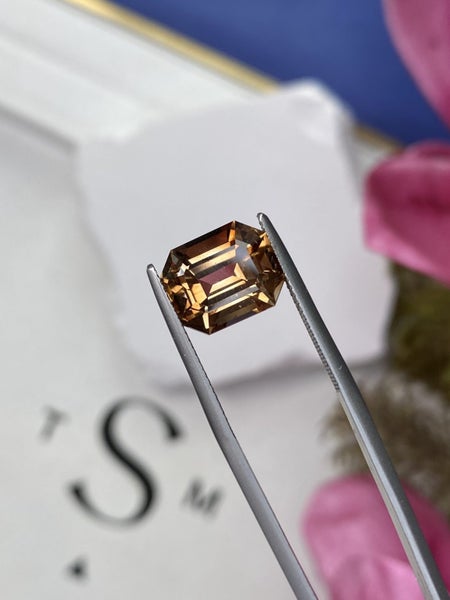 $1 RES ~ $2798 Buy Now * 7.99ct Imperial Whiskey Topaz Carousel 7