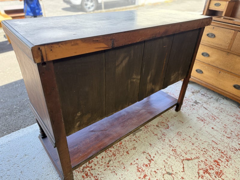An Antique Solid Rosewood Sideboard Carousel 20