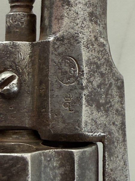 Antique Belgian 7mm Pinfire Revolver – 1800s 6 Shot Fully Functioning Action Carousel 8