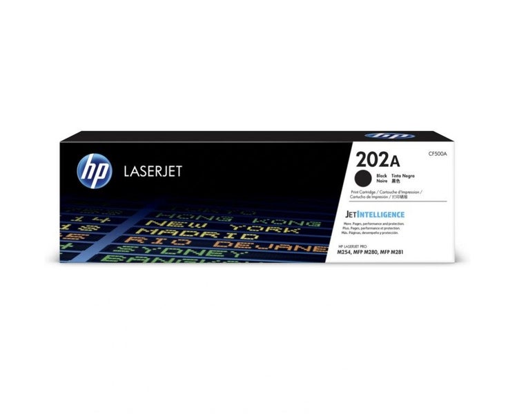 HP 202A Toner - Black 1400 Pages for HP Colour LaserJet Pro Carousel 1
