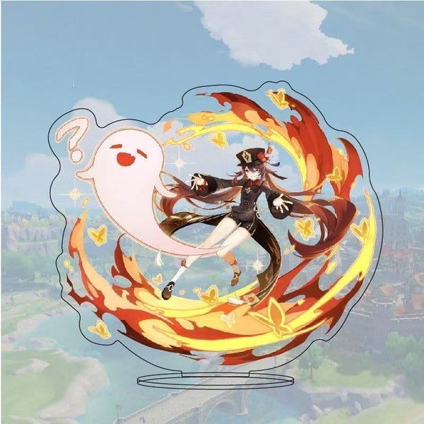 Genshin Hu Tao Acrylic Standee 15cm Boo Tao - EB131L Carousel 1
