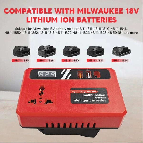 Power Inverter for milwaukee Carousel 2