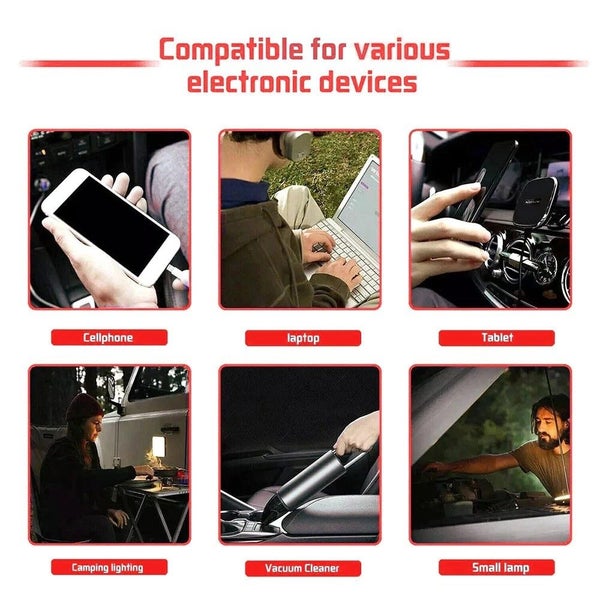 Power Inverter for Milwaukee 18V battery Carousel 10