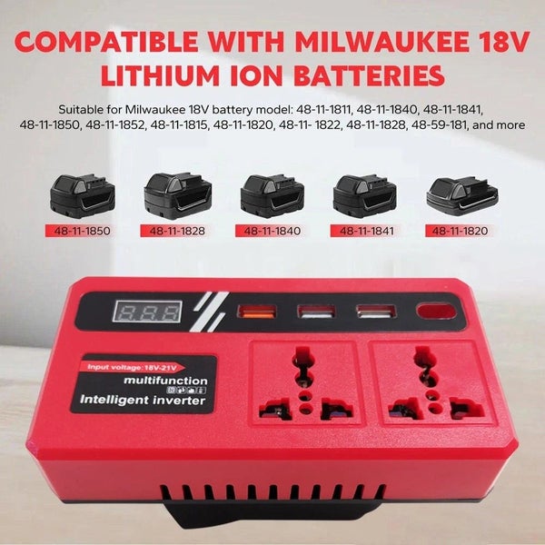 for milwaukee Power Inverter Carousel 2