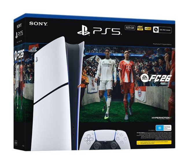 Sony PlayStation 5 (PS5) Slim 825GB Digital Edition 2025 +EA Sports FC 26 After Carousel 1