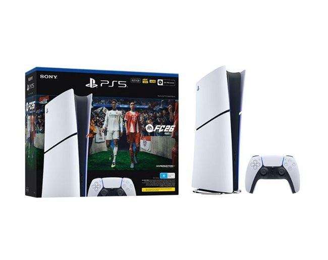Sony PlayStation 5 (PS5) Slim 825GB Digital Edition 2025 +EA Sports FC 26 After Carousel 6