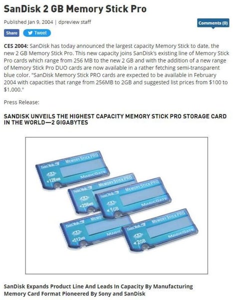 Rare! SanDisk 512M Long Memory Stick MS Duo SDMSV-512 Carousel 4