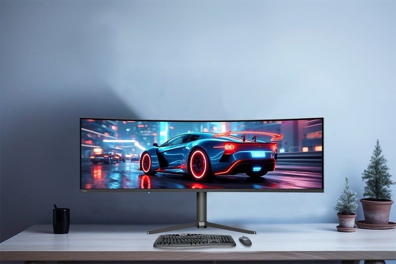 Kogan Infinity 49" Curved Ultrawide Dual QHD 5K 120Hz 1ms Freesync USB-C Gaming Carousel 10