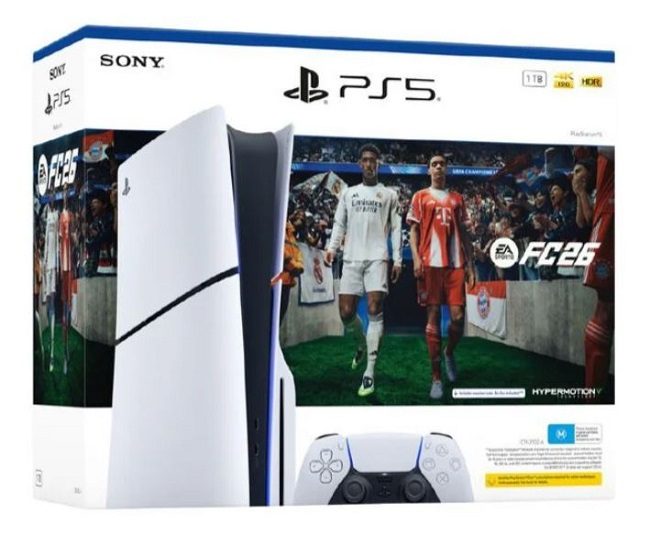 Sony PlayStation 5 (PS5) Slim 1TB with EA Sports FC 26 Bundle Carousel 1