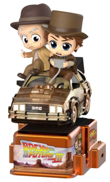 Hot Toys Back to the Future 3 - Marty McFly & Doc Brown Cosrider Carousel 1