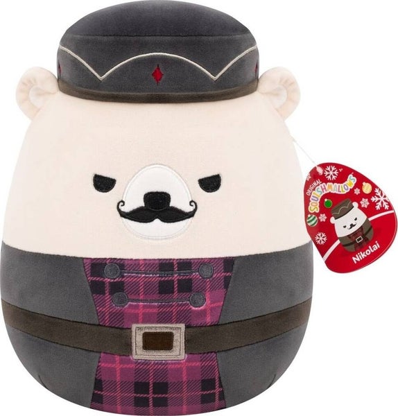 Squishmallows: Nikolai the Polar Bear Nutcracker - 12" Christmas Plush Carousel 1