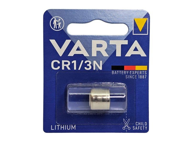 Varta CR1/3N (CR11108) 3V Lithium Battery - 1 Pack Carousel 1