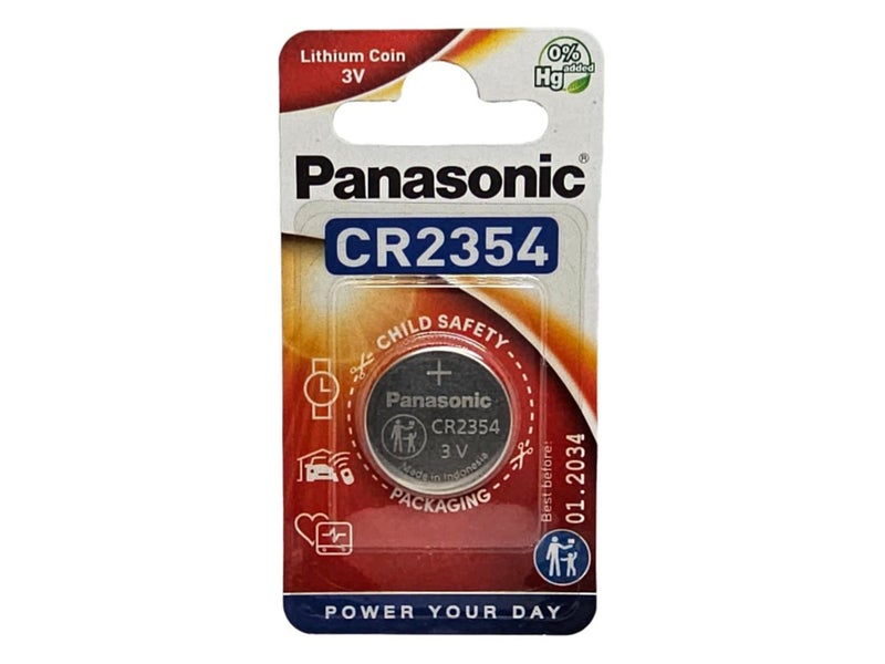 Panasonic CR2354 3V Lithium Coin Battery - 1 Pack Carousel 1