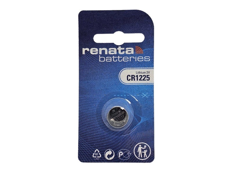 Renata CR1225 3V Lithium Coin Cell Battery - 1 Pack Carousel 1