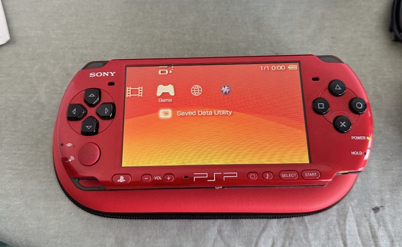 PSP 3000 – Radiant Red | 64 GB | Fully Set Up Carousel 2