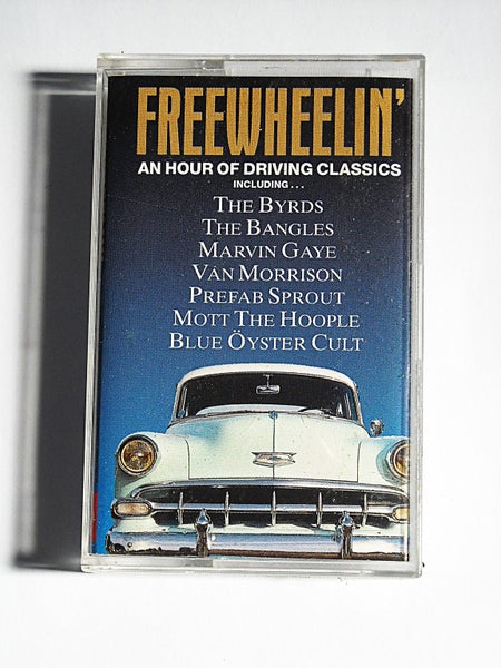 FREEWHEELIN' - An Hour of Driving Classics - Cassette Tape Album *Various*. Carousel 1