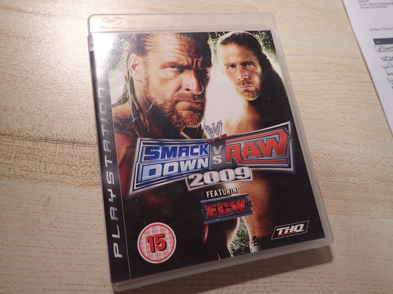 smackdown vs RAW 2009 wwe ecw wrestling playstation 3 PS3 game Carousel 1