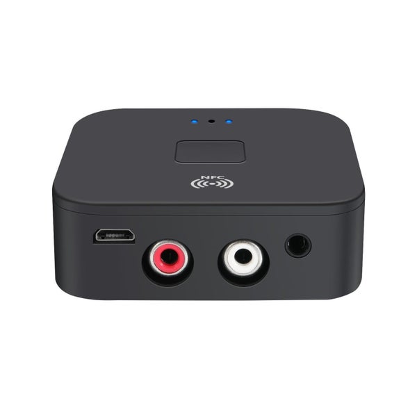 Bluetooth 5.0 Transmitter Receiver Wireless 3.5mm AUX NFC To 2 Audio Adapte Carousel 2