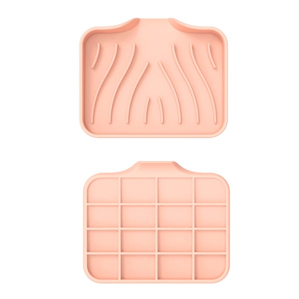 Bathroom Vanity Tray, Kitchen Soap Tray, Sink Countertop Storage Tray, Toil Carousel 2