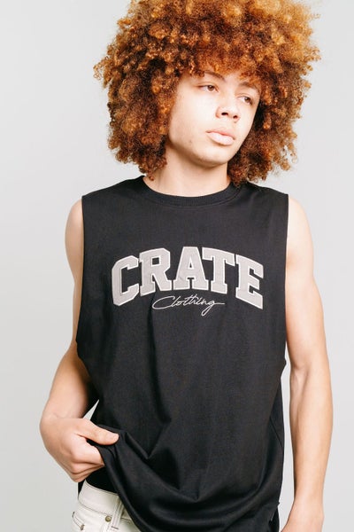 Crate Crate Varsity Muscle Singlet Carousel 1