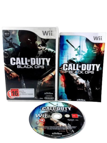 Call of Duty Black Ops (Wii) *EXCELLENT & COMPLETE* Carousel 1
