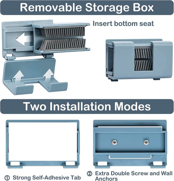 Shower Hair Catcher Wall, Silicone Hair Catcher Wall 2 in 1 Hair Collector Carousel 5