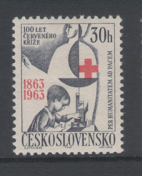 Czechoslovakia - 1963 Red Cross (1) - UHM - 1364 Carousel 1