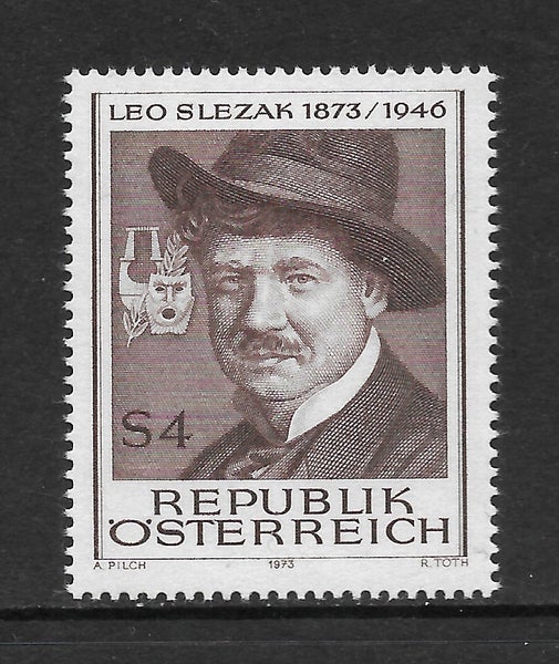 Austria - 1973 L Slezale Set (1) - UHM - 1664 Carousel 1