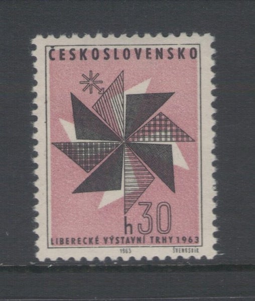 Czechoslovakia - 1963 Liberec Fair (1) - UHM - 1369 Carousel 1