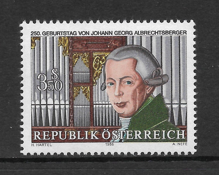 Austria - 1988 Albrechtsberger Set (1) - UHM - 2084 Carousel 1