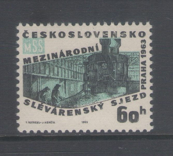 Czechoslovakia - 1963 Foundry Congress (1) - UHM - 1377 Carousel 1