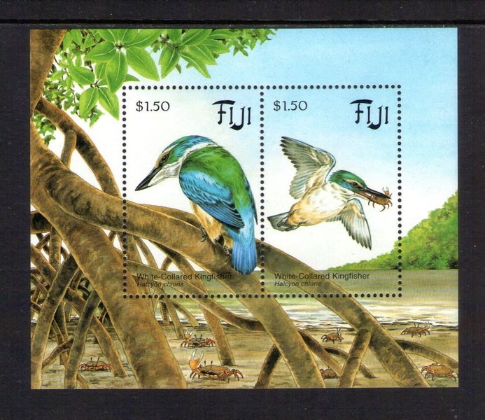 Fiji - 1994 Bird / Kingfisher Minisheet (1) - UHM - MS898 Carousel 1