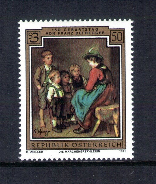 Austria - 1985 Franz Defregger Set (1) - UHM - 2049 Carousel 1