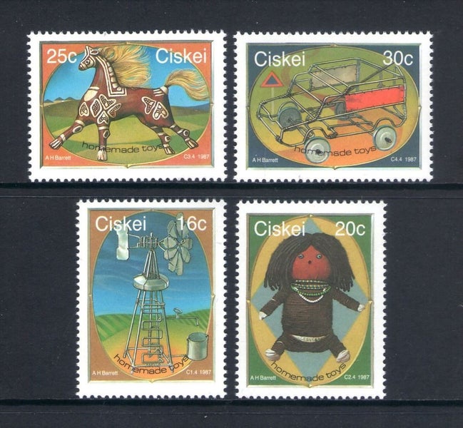Ciskei - 1987 Toys Set (4) - UHM - 115/8 Carousel 1