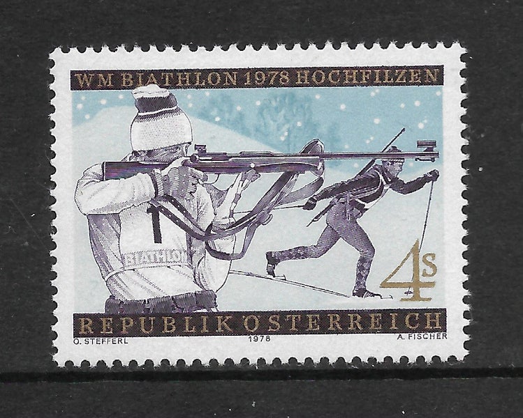 Austria - 1978 Biathlon Champs Set (1) - UHM - 1801 Carousel 1