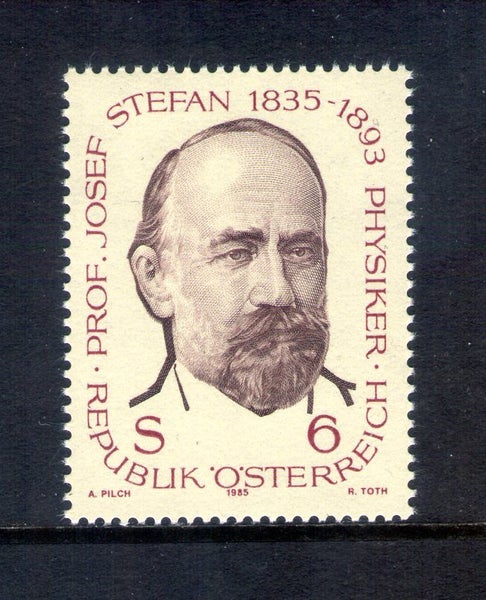 Austria - 1985 Josef Stefan Set (1) - UHM - 2047 Carousel 1