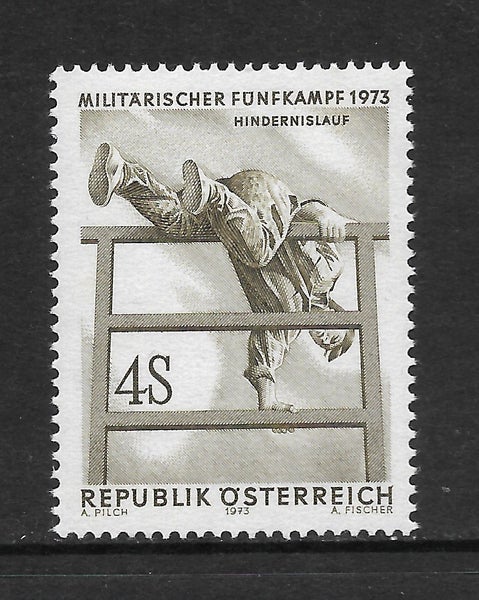 Austria - 1973 Pentathlon Champs Set (1) - UHM - 1663 Carousel 1