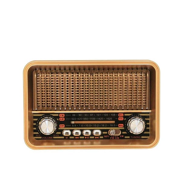 NNEOBA Classic Retro Full Band Radio Gold Carousel 3