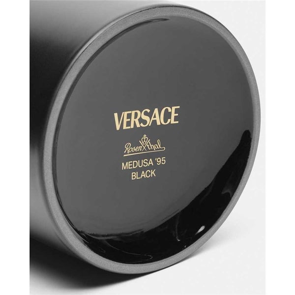 Versace Medusa '95 Black Vase 24cm Carousel 5