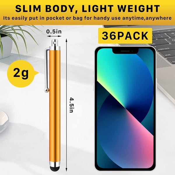 36 Pack Stylus Pen,Stylus Pens for Touch Screens,Sensitivity & Precision St Carousel 2