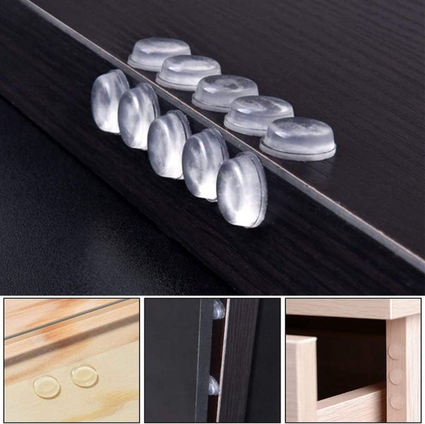 404 Pcs Rubber Feet Bumpers Pads, Self Adhesive Stick Bumper for Glass Tabl Carousel 5